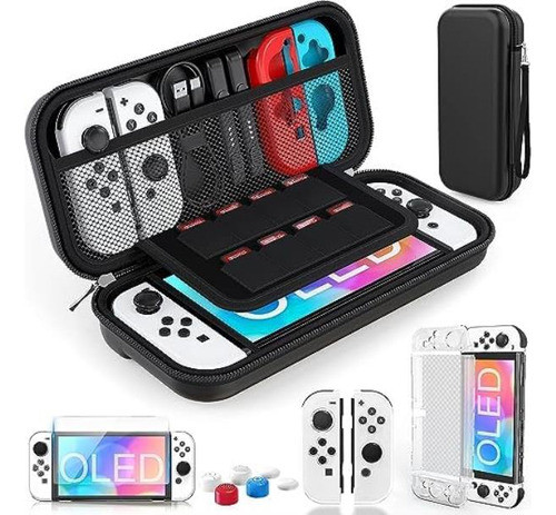 Heystop Switch Oled Funda P/ Nintendo Switch 9 1 0