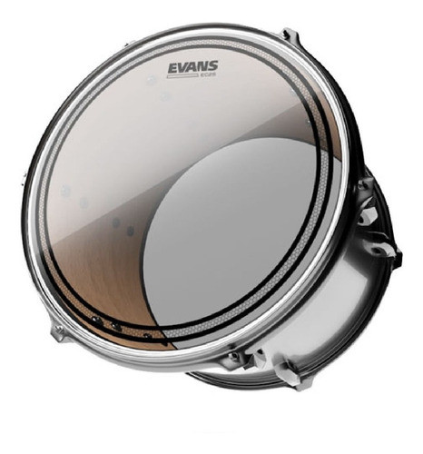 Parche Evans Ec2 Clear Doble Capa 14 Pulgadas Tt14ec2 0