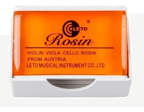Resina Para Violin Viola Cello Rosin Leto De Calidad 0