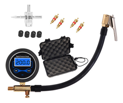(d) Medidor De Pressão De Pneu Testador De Pressão De Pneu 2 0