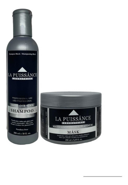 La Puissance Shampoo Black Platinum Mascara Matizador 300ml 0 La Puissance Shampoo Black Platinum Mascara Matizador 300ml 0