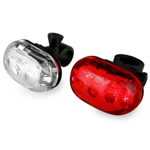 Set De Luces Para Bicicleta Bv, Set De Luces Traseras Y Luce 0