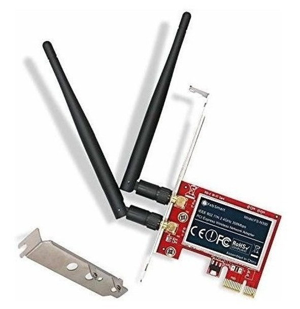 Febsmart Wireless N 24ghz 300mbps Pcie Adaptador De Red Inal 0 Febsmart Wireless N 24ghz 300mbps Pcie Adaptador De Red Inal 0