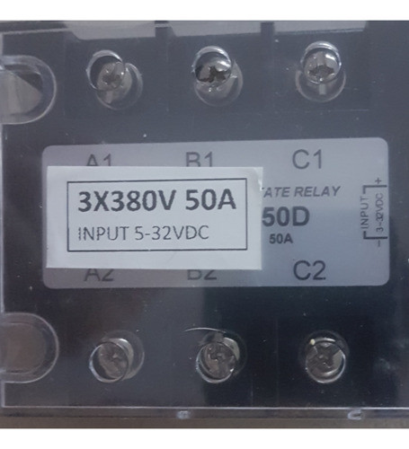 Rele Estado Solido  Trifásico 50a 0