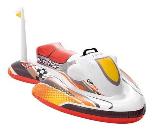 Moto Acuática Inflable Para Piscina Intex 0