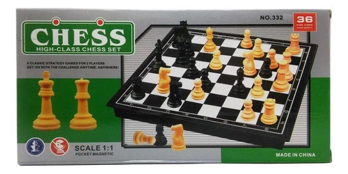Juego De Mesa Magnetico Ajedrez Imantado Cod 5063 0