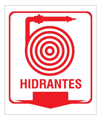 Cartel Hidrante 22x26 Alto Impacto 0