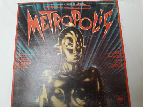 Giorgio Moroder - Metropolis Soundtrack - Lp Vinilo Kktus 0
