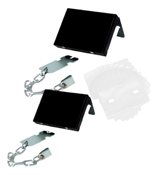 2 Travas P/ Carrinho De Compras Para Condomínio + 60 Cartões 0