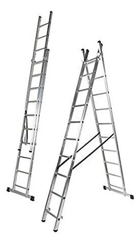 Alquiler Escalera Extensible Y Tijera 24esc. Aluminio U R U 0