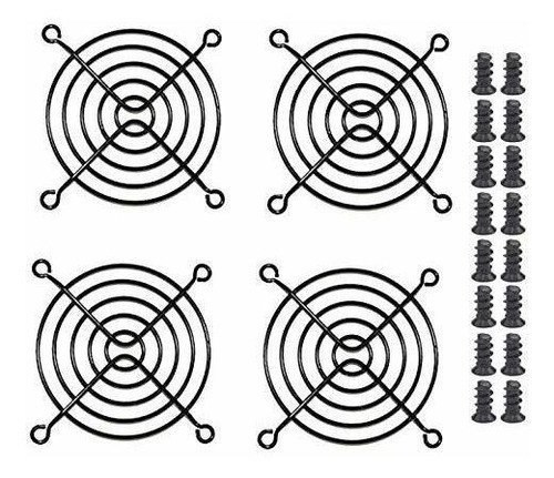 Easycargo Rejilla Para Ventilador Color Negro 0