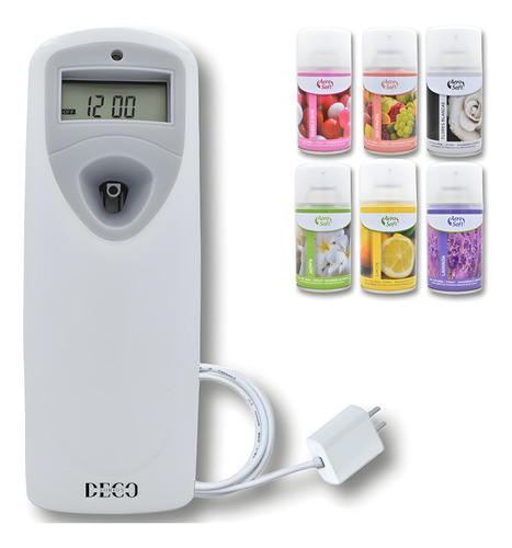 Aromatizante Digital Ambientes Electrico + 6 Repuestos 0