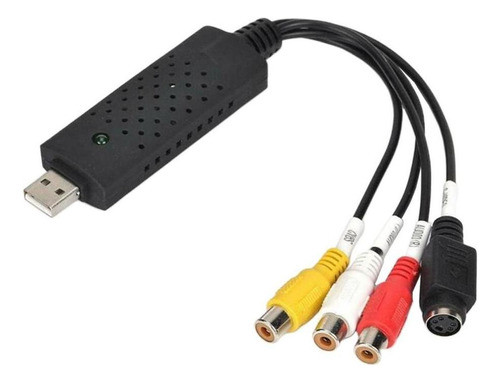 Adaptador Usb Vhs Para Captura De Som E Vídeo De Pc 0