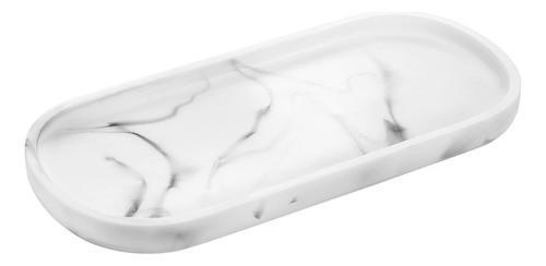Luxspire Bandeja De Tocador De Bao, Bandeja De Almacenamient 0