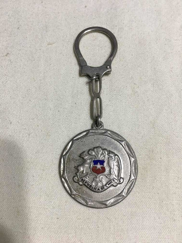 Llavero Antiguo Escudo De Chile 0