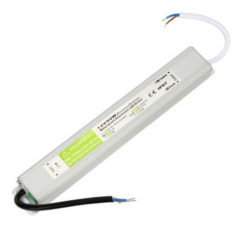 Ac Dc12v 50w Transformador Ip67 Impermeable Led Controlador 0