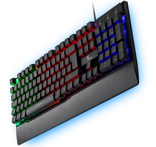 Teclado Gamer Con Iluminación De Fondo Xtech Xtk-510s 0