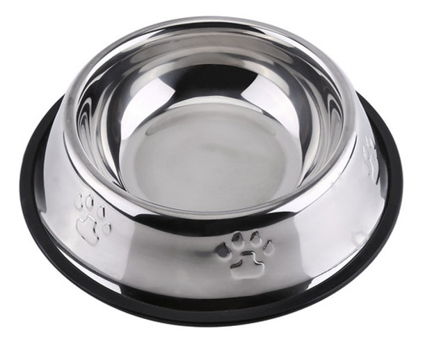 Prato De Água Com Fundo Antiderrapante Para Cães, Cachorros, 0