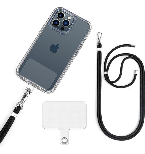 Correa Universal Para Telefono Celular Ajustable Negra 0