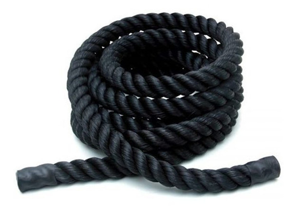 Corda Naval Cross Training 38mm X 6mts Preto Funcional Rope 0