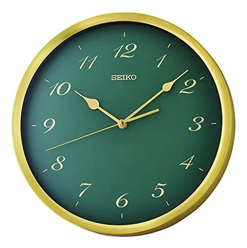 Reloj De Pared Seiko Saito, Esmeralda 0