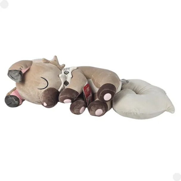 Pokémon Sleeping Rockruff Plush – 18" Soft Toy by Sunny (Model 3485)