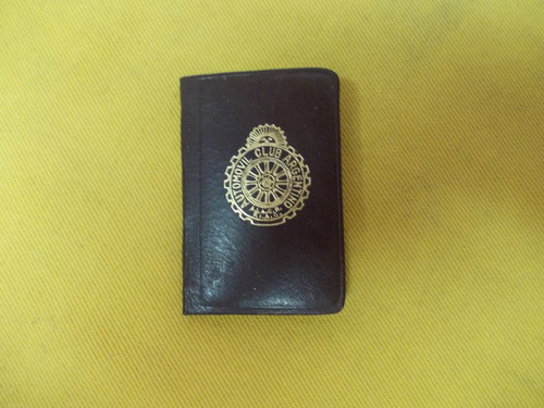 4028-carnet A. C. A. Cuero 0