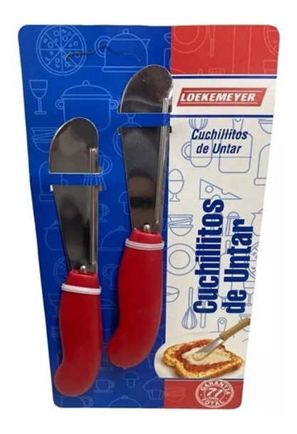 Untadores Cuchillos De Untar Loekemeyer X 2 Unidades 0