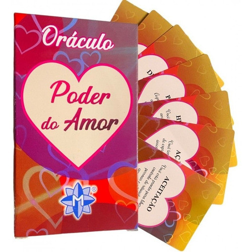 Oráculo Poder Do Amor 45 Cartas Plastificadas E Manual 0