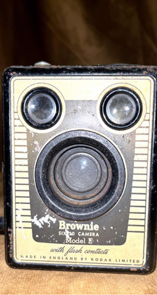 Cámara Fotos Antigua Kodak Brownie En Impecable Estado 0