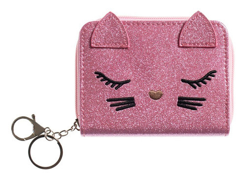 Tarjetero Wav Gatito Glitter 0