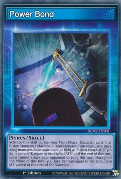 Power Bond (sgx2-ens08) Yu-gi-oh! 0