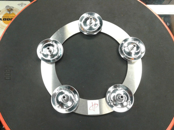 Hecos Ring Chin 6 Pulgadas Sonajas Bateria Tambor Pandereta 0