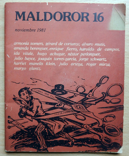 Revista Uruguaya Maldoror 16 Armonía Somers - Ida Vitale 0