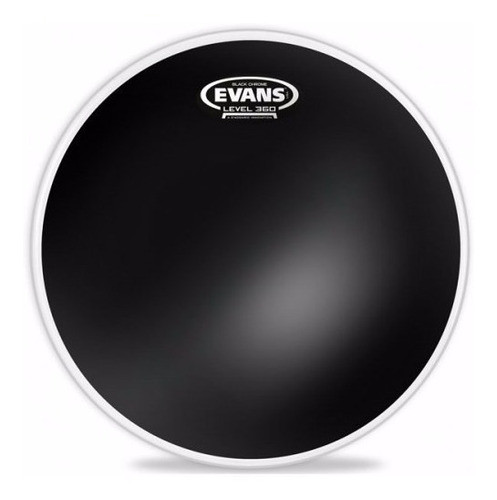 Parche Para Bateria Evans Black Chrome 10 Pulgadas Para Tom 0