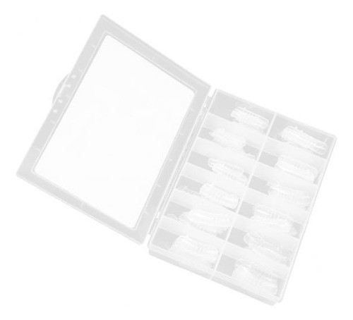 Pontas De Unhas Postiças Claras 4 Pcs 0