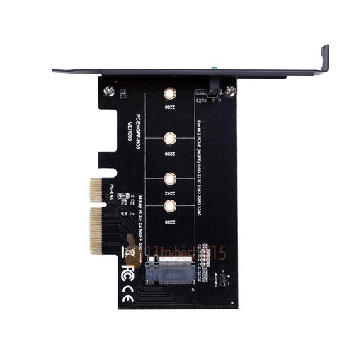 X4 Adaptador Convertidor Tarjeta M Clave M.2 Ng Ssd Pci-e De 0