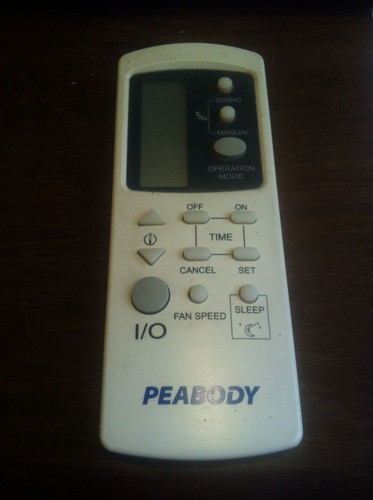 Control Remoto Aire Acondicionado Daewoo Peabody Frio Calor 0