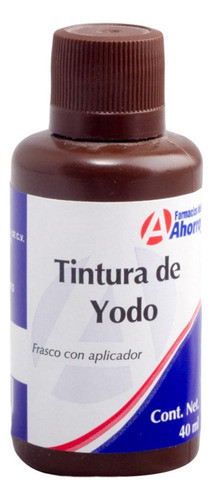 Tintura Solucion De Iodo Debil Medicinal X 1000ml - Drogal 0