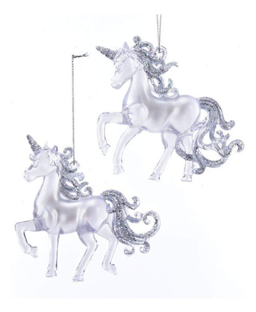 Mystical - Juego De 2 Adornos Decorativos De Acrilico Con Pu 0 Mystical - Juego De 2 Adornos Decorativos De Acrilico Con Pu 0