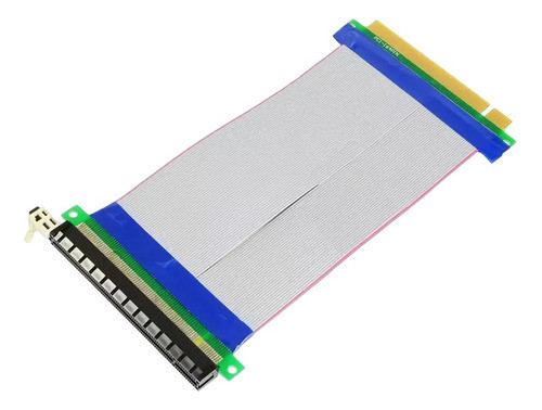 Cabo Adaptador Riser Extensor Flexível Pcie X16 20cm 180º 0