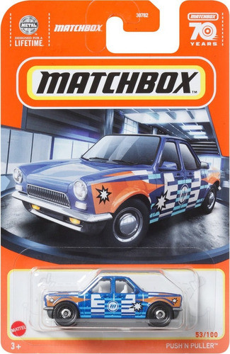 Matchbox - Vehículo Push'n Puller - 30782 0
