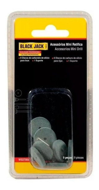 Accesorio Torno Mini Drill Disco Carburo Silici X8 Black Jac 0