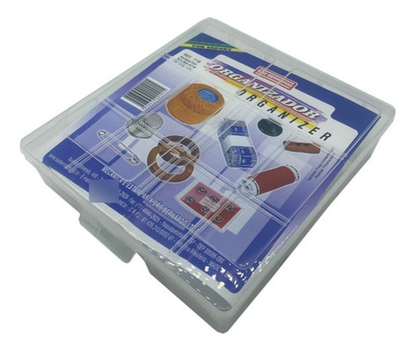 Caja De Pesca Organizador 9 Divisiones Con Tapa Plastica 0