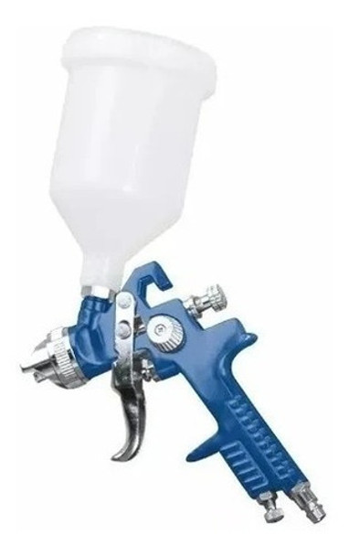 Pistola Hvlp 1,4 Mm Gravedad Pico De Bronce Y Acero Ruhlmann 0