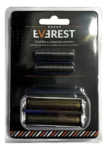 Everest Repuesto Cabezal Y Cuchillas Para Shaver 0