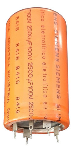 Capacitor Electrolitico 2500uf X 100 Volts 0