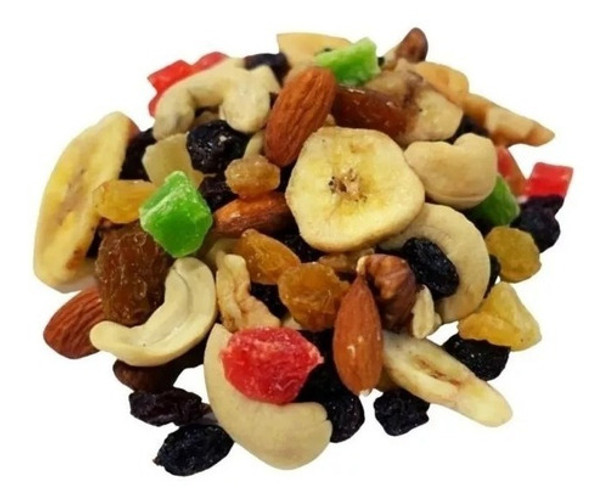 Mix De Frutos Secos Nuez Banana Almendra Mani Castañas 250g 0