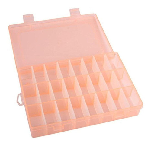 Estuche De Almacenamiento, Ieason Ajustable 24 Compartimento 0
