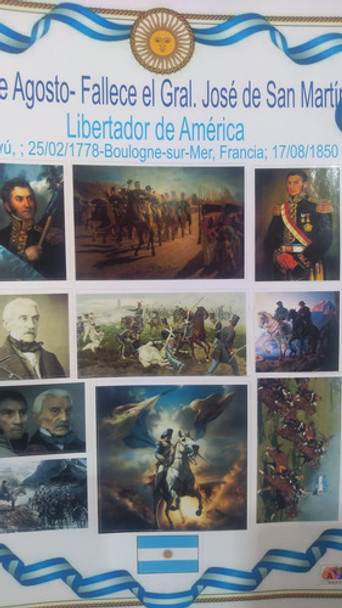 10 Planchasa4 Lámina Stickers Escolares Colegios San Martín 0